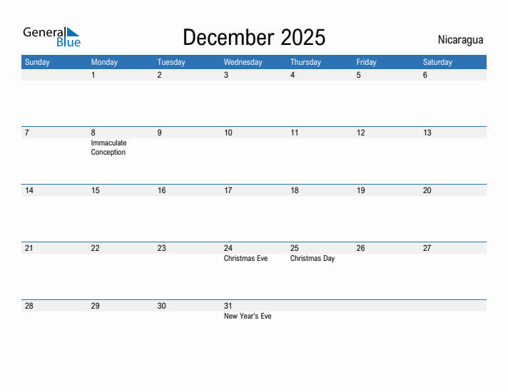 Fillable December 2025 Calendar