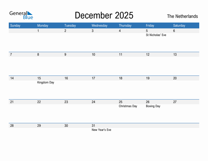 Fillable December 2025 Calendar