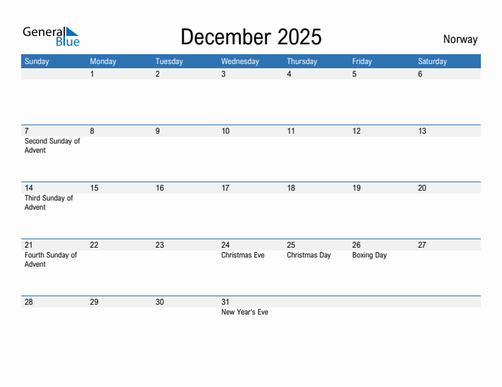 Fillable December 2025 Calendar