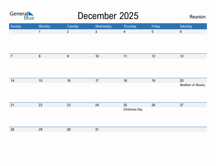 Fillable December 2025 Calendar