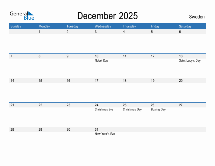 Fillable December 2025 Calendar