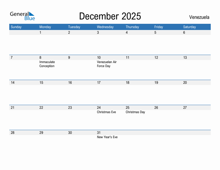 Fillable December 2025 Calendar