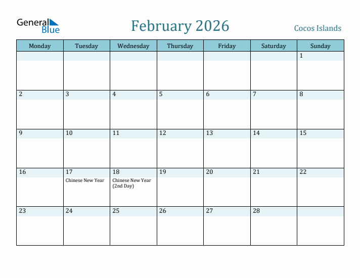 February 2026 Calendar with Holidays