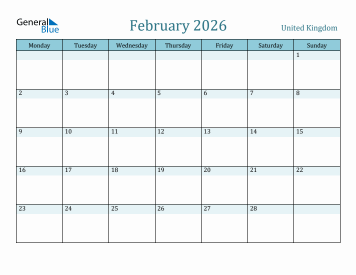 February 2026 Calendar with Holidays