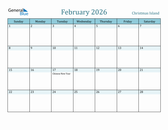 February 2026 Calendar with Holidays