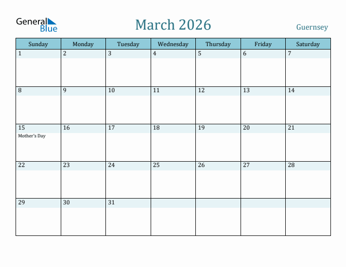 March 2026 Calendar with Holidays