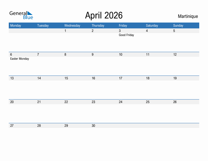 Fillable April 2026 Calendar