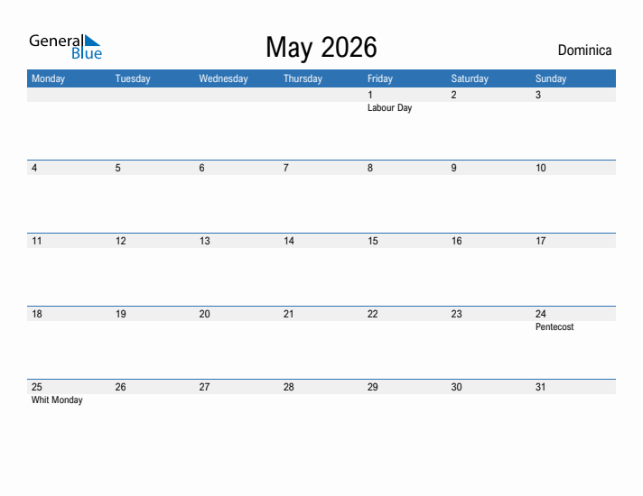 Fillable May 2026 Calendar