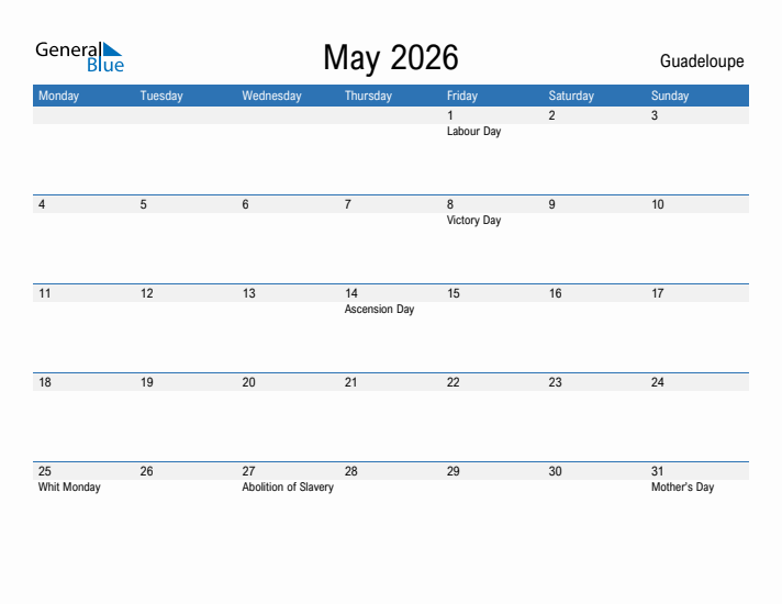 Fillable May 2026 Calendar