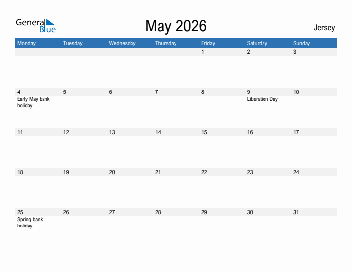 Fillable May 2026 Calendar