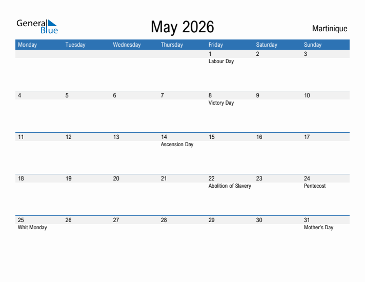 Fillable May 2026 Calendar