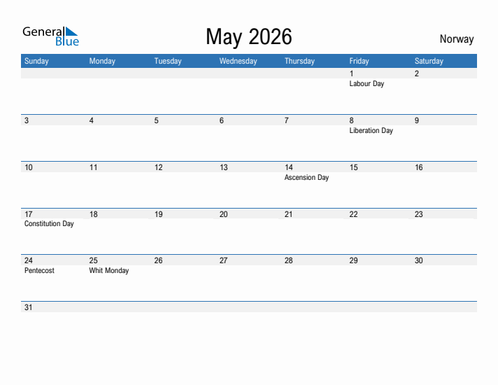 Fillable May 2026 Calendar