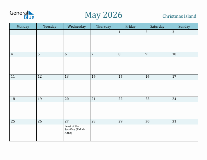 May 2026 Calendar with Holidays