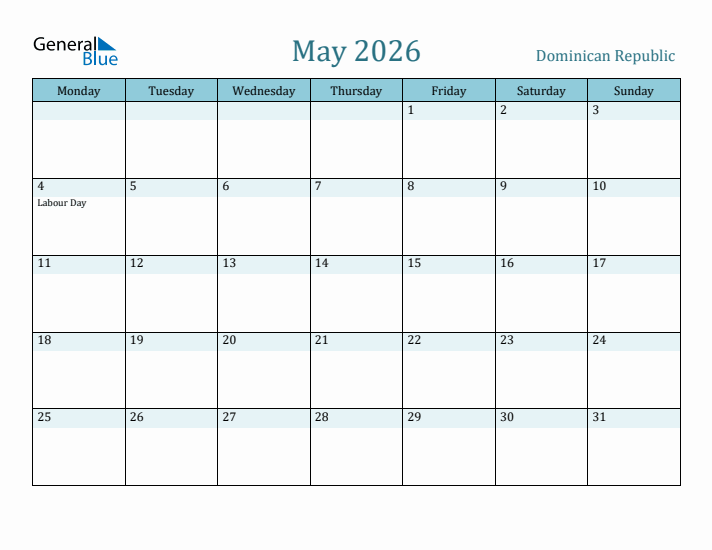 May 2026 Calendar with Holidays