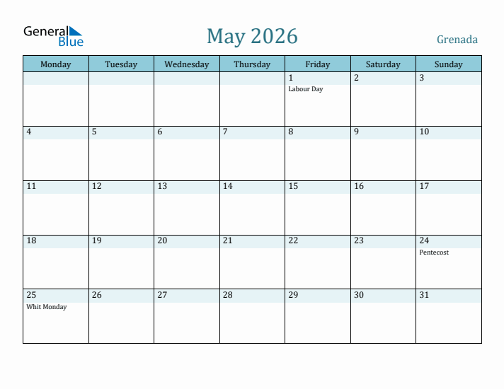 May 2026 Calendar with Holidays