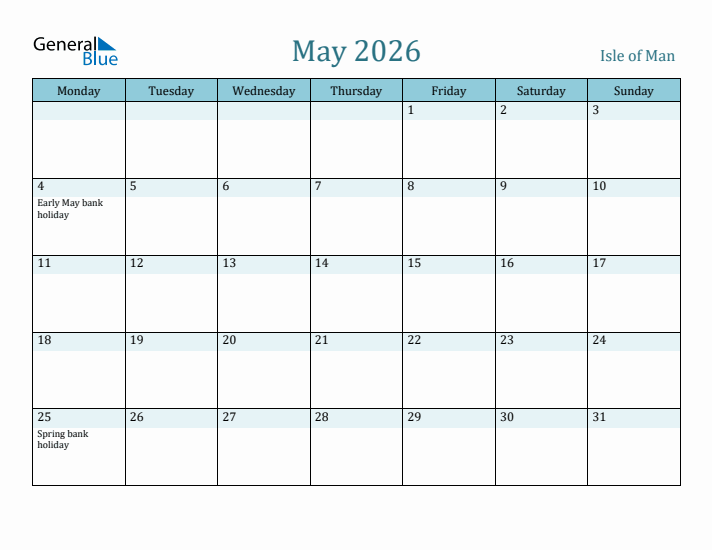 May 2026 Calendar with Holidays