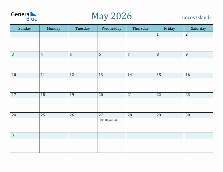 May 2026 Calendar with Holidays