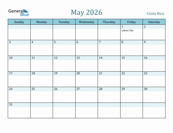 May 2026 Calendar with Holidays