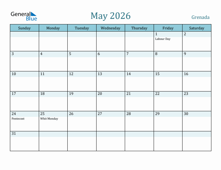 May 2026 Calendar with Holidays