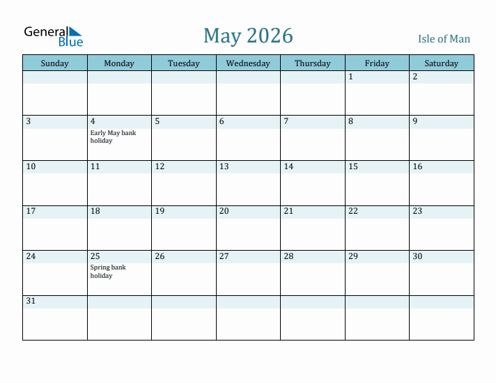 May 2026 Calendar with Holidays