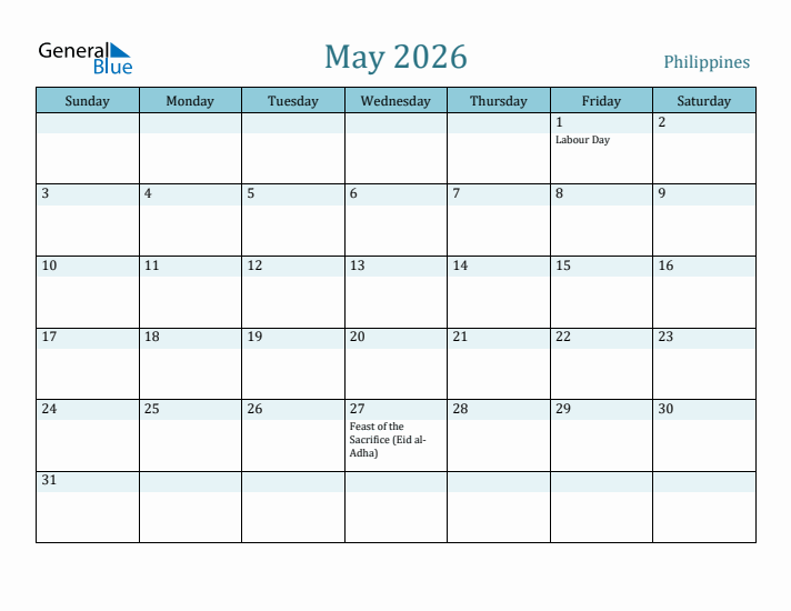 May 2026 Calendar with Holidays