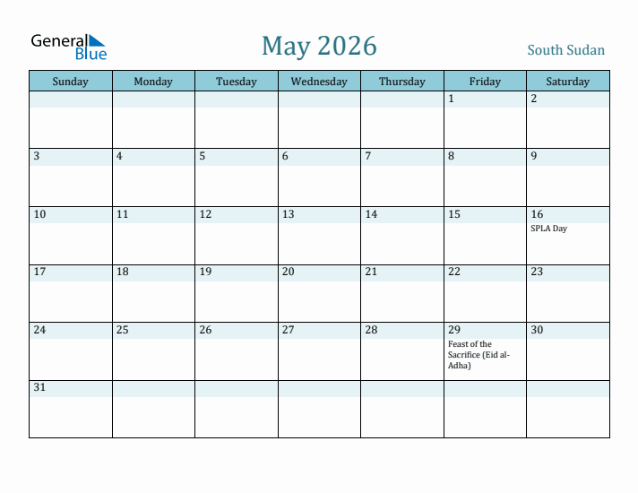 May 2026 Calendar with Holidays