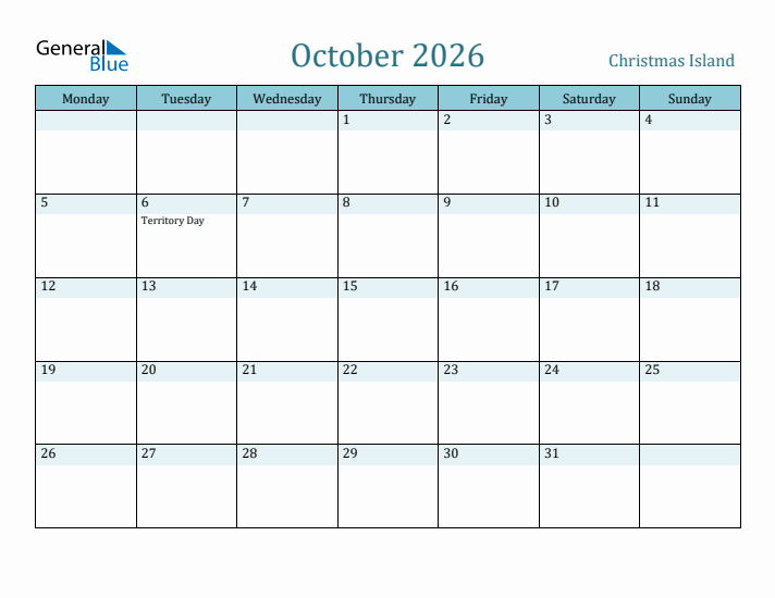 October 2026 Calendar with Holidays