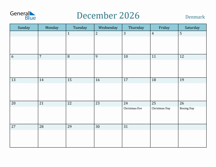 December 2026 Calendar with Holidays