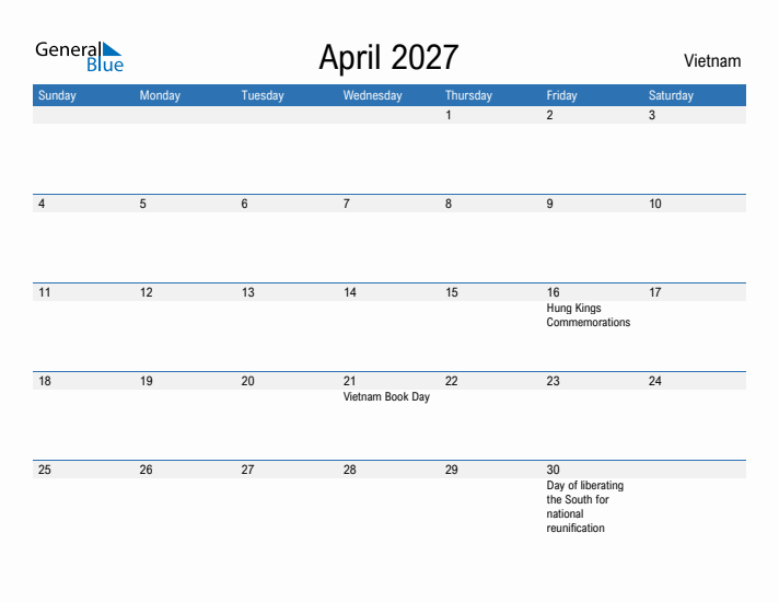 Fillable April 2027 Calendar