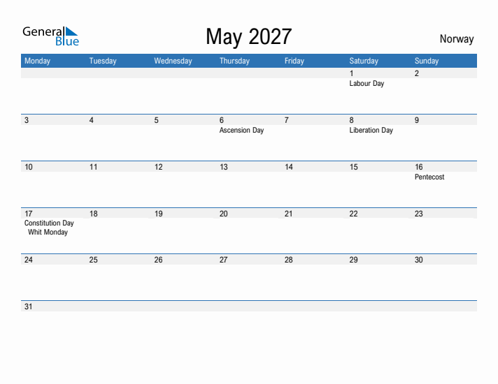 Fillable May 2027 Calendar