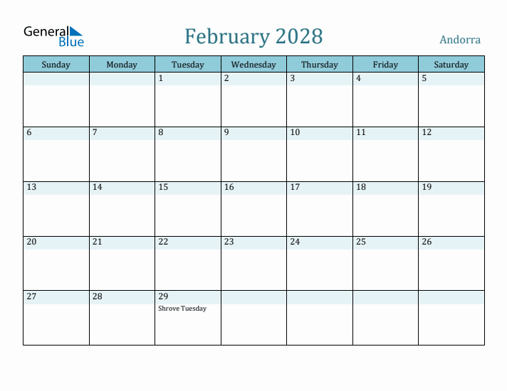 February 2028 Calendar with Holidays