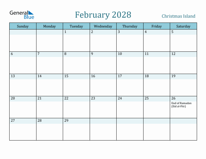 February 2028 Calendar with Holidays