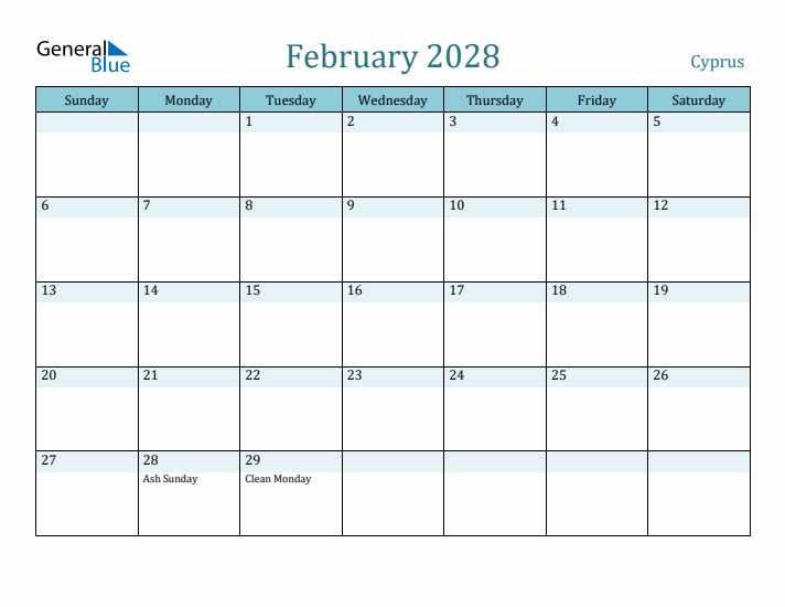 February 2028 Calendar with Holidays