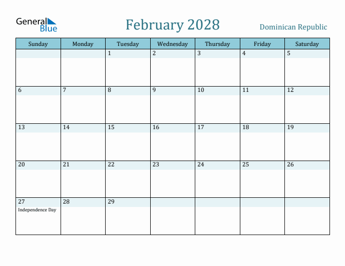 February 2028 Calendar with Holidays