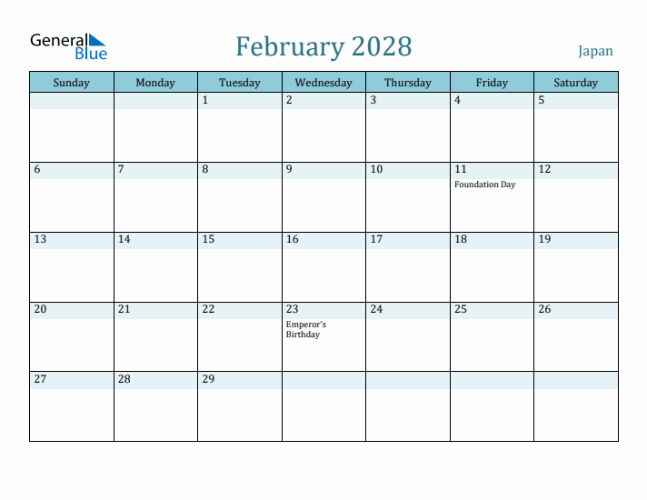 February 2028 Calendar with Holidays