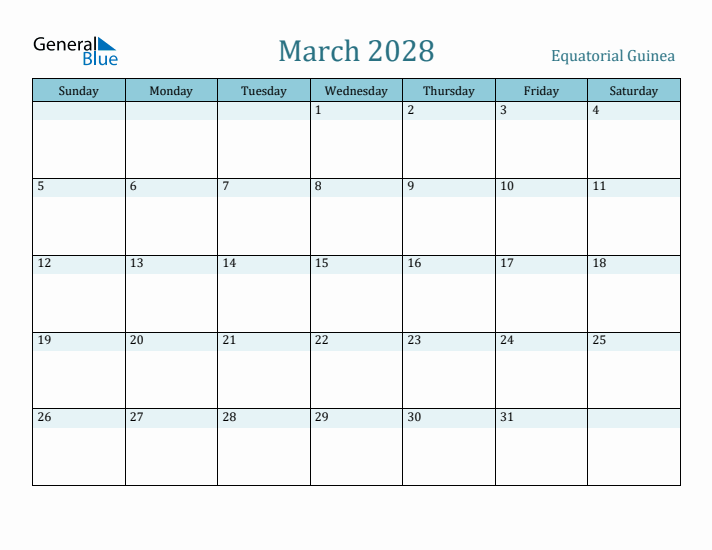 March 2028 Calendar with Holidays