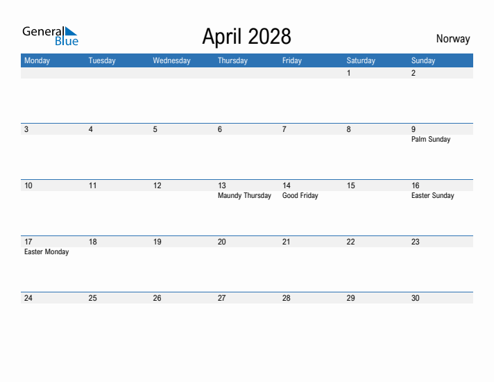 Fillable April 2028 Calendar