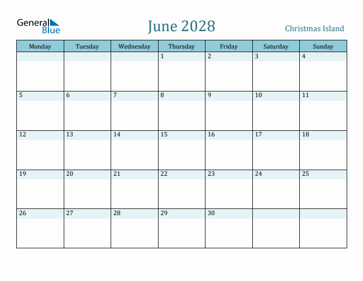 June 2028 Calendar with Holidays