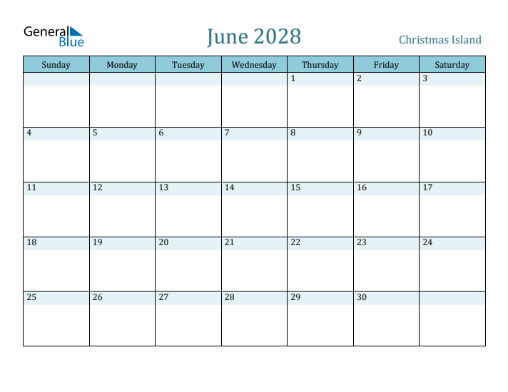 June 2028 Calendar with Holidays