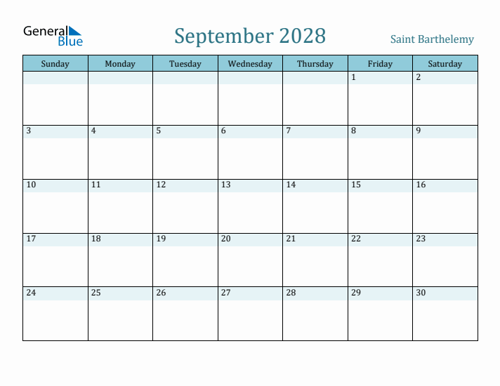 September 2028 Calendar with Holidays