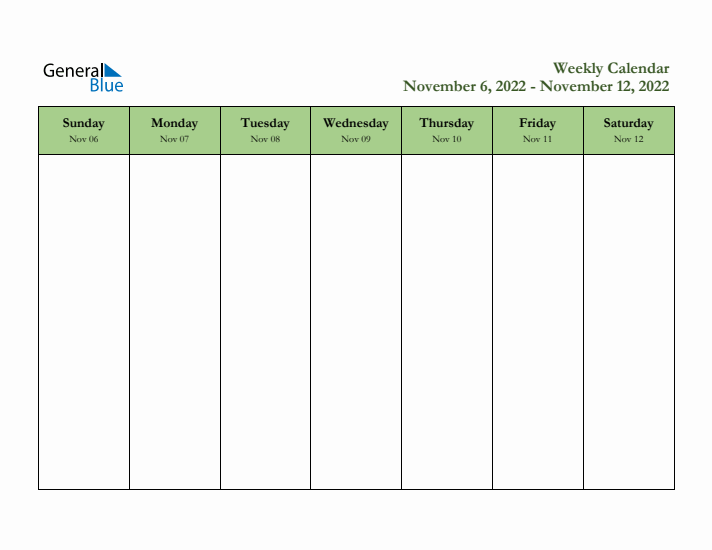 2022 Free Downloadable Weekly Planner (Week 46)