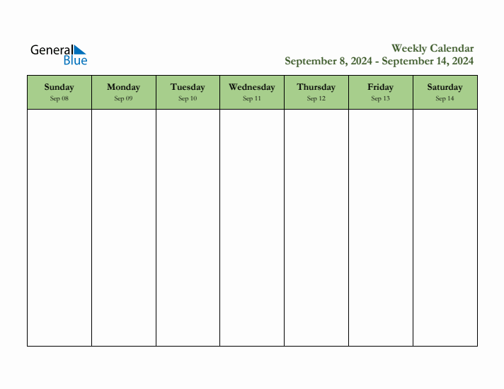 2024 Free Downloadable Weekly Planner (Week 37)