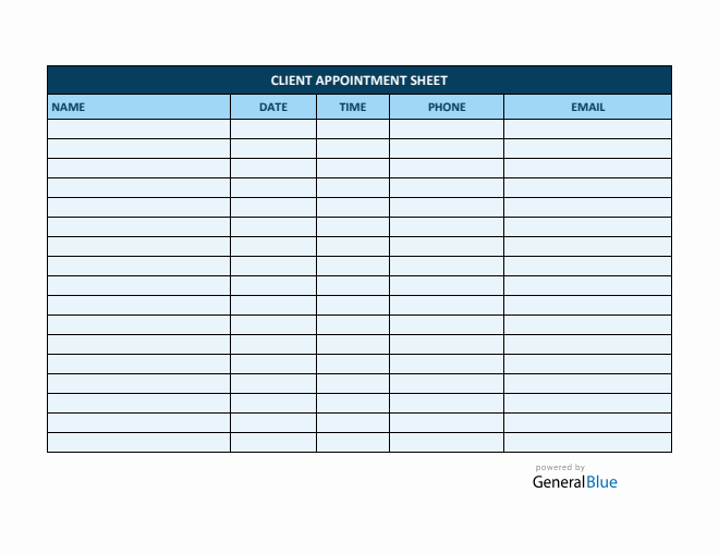 Appointment Templates