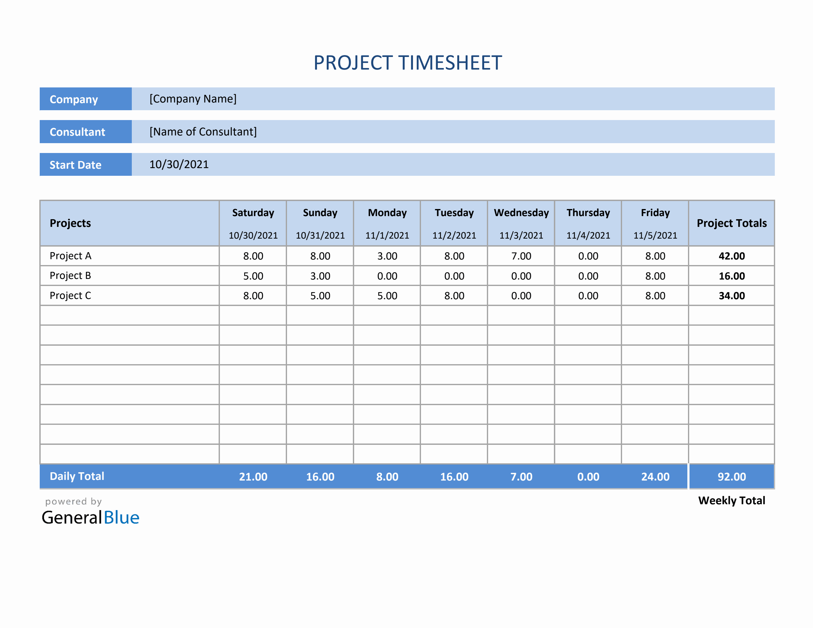 project tracker project management template excel