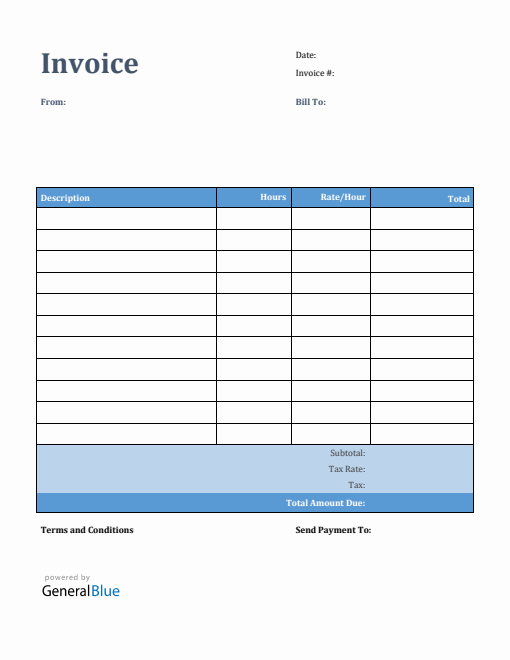 Freelance Invoice Templates