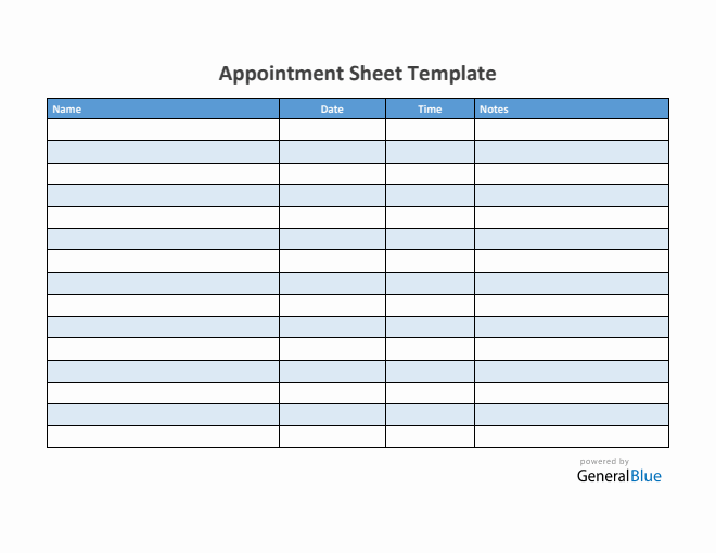 Appointment Templates