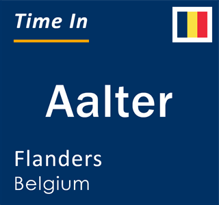 Current local time in Aalter, Flanders, Belgium