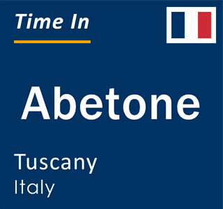 Current local time in Abetone, Tuscany, Italy