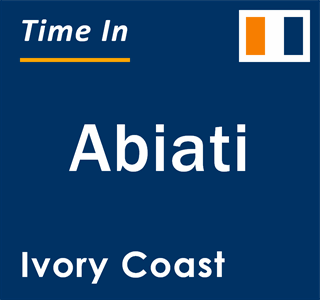 Current local time in Abiati, Ivory Coast