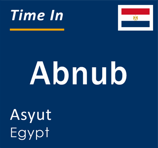 Current local time in Abnub, Asyut, Egypt